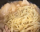 玉ねぎ丸ごと煮リメイク☆豚バララーメン作り方3写真