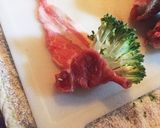 レンジdeブロッコリーの豚ロール☆作り方5写真