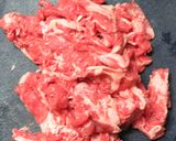 茄子と牛肉とピーマンの味噌炒め中華風味作り方1写真