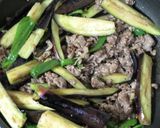 茄子と牛肉とピーマンの味噌炒め中華風味作り方10写真