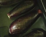 大葉と生姜入り ナスの煮浸し作り方1写真