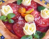 色々バリエ♡簡単スライスチーズバラの花作り方10写真
