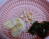 菜の花とホンビノス貝の炊き合わせ作り方4写真