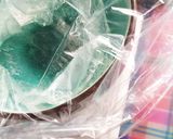 ビニール袋で簡単 しらすマヨ 基本パン作り方2写真