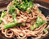 菜の花のツナ味噌パスタ作り方6写真