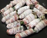ニラと舞茸でうまうま♡チーズ豚バラ巻作り方6写真