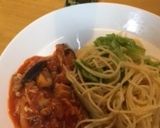 添えパスタ☆オリーブオイル和え作り方4写真
