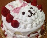 【乳卵不用】プリキュア☆アラモードケーキ作り方12写真