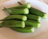 納豆とオクラの♪変わり胡麻和え☆酒のあて作り方2写真
