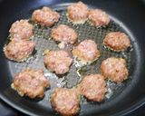 レンジで簡単！ミニチーズハンバーグピカタ作り方3写真