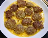 レンジで簡単！ミニチーズハンバーグピカタ作り方5写真