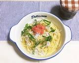 和えるだけ！明太子と釜揚げしらすのパスタ作り方4写真