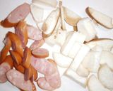 ウィンナー野菜ミックス☆ソース炒め作り方1写真