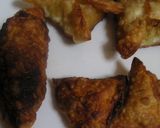 餃子の皮で♪じゃがいもとレーズンのサモサ作り方5写真