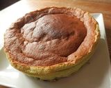 簡単★抹茶と黒豆のマジックケーキ作り方6写真
