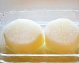 がごめ昆布おぼろ味噌のふろふき大根作り方1写真
