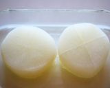 がごめ昆布おぼろ味噌のふろふき大根作り方2写真
