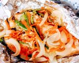鮭のホイル焼き☆ちゃんちゃん焼き風 甘め作り方6写真