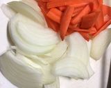 花山椒香る☆オイスター焼きうどん作り方1写真