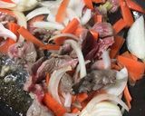 花山椒香る☆オイスター焼きうどん作り方6写真