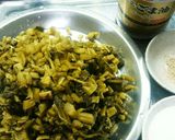 ＊高菜の油炒め＊作り方1写真