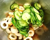 簡単☆きゅうりとちくわのマヨ和え作り方3写真