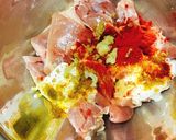 簡単☆タンドリーチキンのぎゅうぎゅう焼き作り方2写真