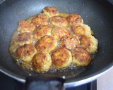 ＊揚げずに簡単＊豆腐入り肉団子作り方8写真
