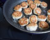＊揚げずに簡単＊豆腐入り肉団子作り方5写真