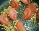 サーモントマトクリームパスタ作り方4写真