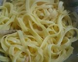サーモントマトクリームパスタ作り方8写真