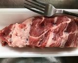 豚ブロック肉で美味すぎ煮豚♪圧力鍋♪作り方1写真