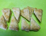 簡単 うるいと油揚げの煮浸し作り方1写真