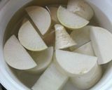 後が楽チン。大根の下茹で保存。作り方2写真