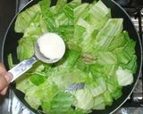 基本のキャベツ野菜炒め♪卵入り作り方5写真