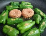 普通のピーマンの肉詰め☆作り方6写真