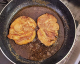 厚切り豚ロースのしょうが焼き☆こってり作り方7写真