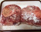 仔牛すね肉のトマト煮込み（オッソブーコ）作り方2写真