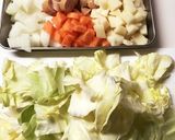たっぷり野菜のチーズミネストローネ作り方1写真