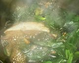 葉玉ねぎで３品(あら炊、スープ、おから)作り方6写真