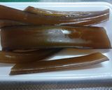 海藻☆茎ワカメの煮物作り方1写真
