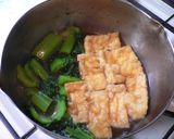 かつお菜と厚揚げのじゅわぁ～ん♪煮物★作り方3写真