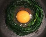 時短でオシャレに♪簡単ほうれん草エッグ作り方3写真