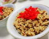 簡単！早い！皆んな大好き鶏そぼろ丼♡作り方3写真