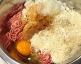 エッグinハンバーグ♡基本のハンバーグ♪作り方6写真