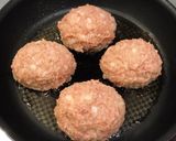 エッグinハンバーグ♡基本のハンバーグ♪作り方11写真