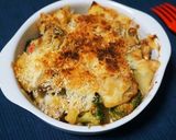 野菜にんにく風味チーズ焼き作り方7写真