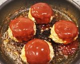 エッグinハンバーグ♡基本のハンバーグ♪作り方15写真