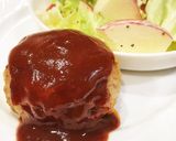 エッグinハンバーグ♡基本のハンバーグ♪作り方19写真