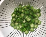 オクラ醤油和え作り方5写真